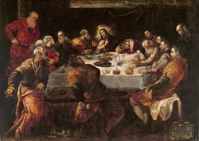 Het Laatste Avondmaal door Jacopo Robusti Tintoretto